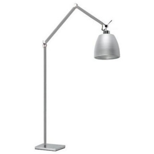 Stojací lampa Azzardo Zyta ALU L Floor ML2300-L ALU/ALU (aluminium) AZ2310+AZ2596