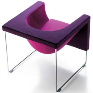 NUBE chair - Two tones DM 170/120