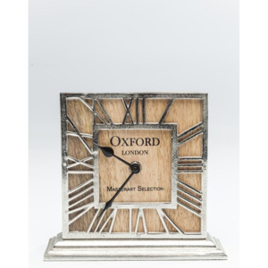 Stolní hodiny Oxford London Wood