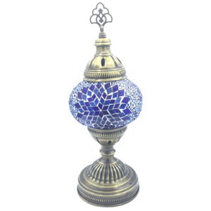 Šeherezád Orientální skleněná mozaiková lampa Melis - stolní