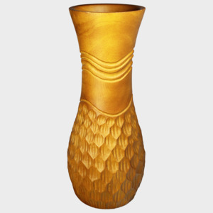 Dřevěná váza 35,5 cm Thajsko