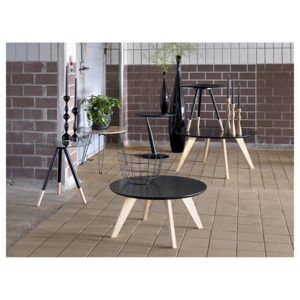 Konferenční stolek Marc 80 cm / černá