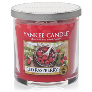 Yankee Candle – Décor vonná svíčka Red Raspberry, malá 198 g