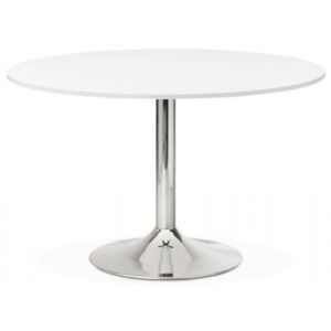 Stůl Raddon 120 x 120 Cm bílý
