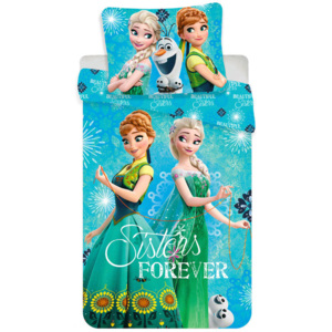 Jerry Fabrics Povlečení Frozen sisters forever