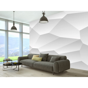 3D tapeta na stěnu - Bílá (150x105 cm) - Murando DeLuxe
