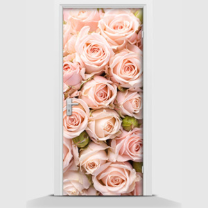 Samolepící fototapeta - Růže růžové 70 x 210cm