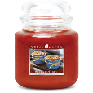 Vonná svíčka Goose Creek Candle Pumpkin Spice Muffin - střední