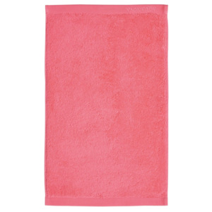 Růžový ručník z egyptské bavlny Aquanova London, 30 x 50 cm