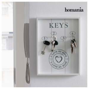 Věšák na klíče "I LOVE MY HOME" Homania V0300295