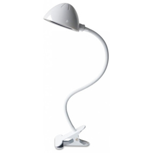 Ledko LED stolní lampa s klipem LEDKO Ledko 00469 bílá