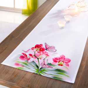 Běhoun na stůl Orchidej, 40 x 160 cm