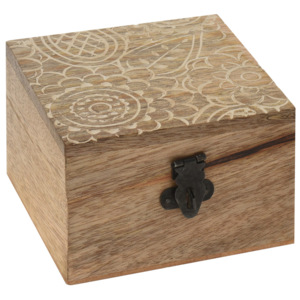 Dřevěný box - přírodní barva dřeva