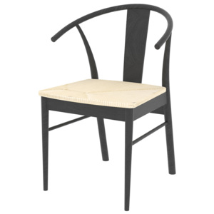 Danish Style Jídelní židle Navy II. (SET 2 ks), černá