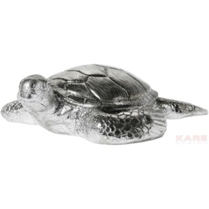 Dekorativní figurka Turtle Antik Silver