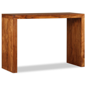 Odkládací stolek, dřevěný masiv a sheesham, 110x40x76 cm