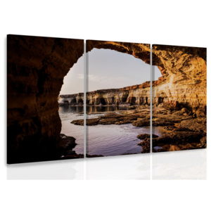 Vícedílný obraz - Mořské skály (90x60 cm) - InSmile ®
