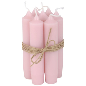 Svíčka Pink - 6 ks (kód BDAY10 na -20 %)