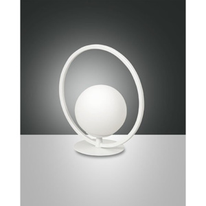 Italská LED lampička Fabas Table 3388-30-102 bílá