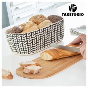 Chlebník s bambusovým prkénkem TakeTokio V0201249