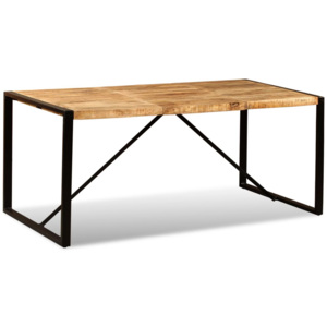 Jídelní stůl, hrubý mangovníkový masiv, 180 cm
