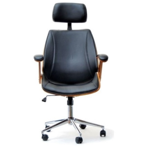 Výprodej Luxusní kancelářská židle PRESINO Černá II. jakost