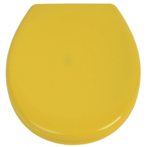 WC sedátko Eisl, softclose, duroplast, žlutá