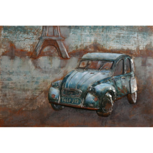 Falc Kovový obraz - Citroen, 80x120 cm