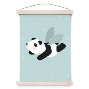 Eef Lillemor plakát Flying Panda - A3