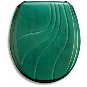 Novaservis- Sedátko tvarované dřevo zelená KANDRE