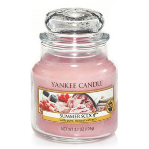 Yankee Candle – vonná svíčka Summer Scoop, malá 104 g