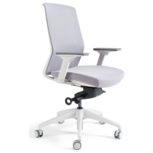BESTUHL kancelářská židle J17 white 206 šedá