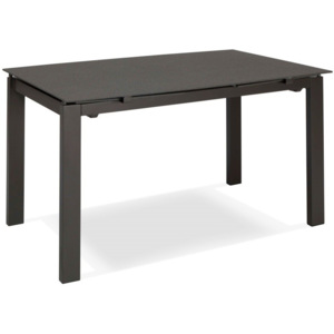 Tmavě šedý rozkládací jídelní stůl Design Twist Montijo