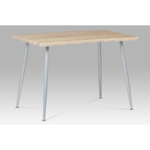 Jídelní stůl 110×70 cm, sonoma/šedý lak, cena za ks