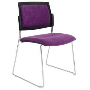 Designová čalouněná konferenční židle Eliška - typ sáně