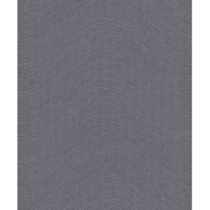 Grandeco ON1102 tapety na zeď ORION | 0,53 x 10,05 m | šedá, černá vliesová tapeta na stěnu