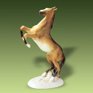 Porcelánová figura - Kůň