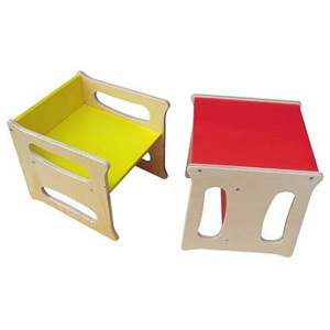 Univerzální dřevěná židlička nebo stoleček