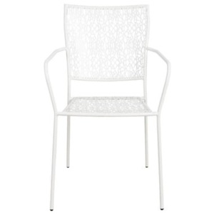 Bílá stohovatelná židle - Bu
