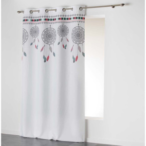 Dekorační závěs DREAM CATCHER - LAPAČ SNŮ bílá/mátová 140x260 cm MyBestHome