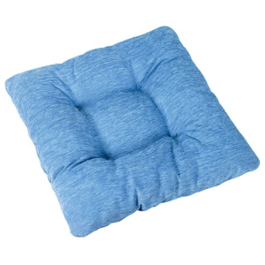 Bellatex Sedáky na židle prošívané 41/264 Žaneta 40x40 cm modrý