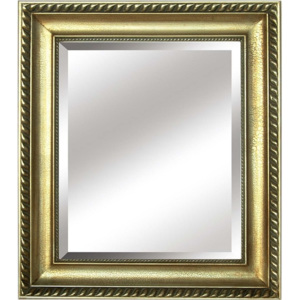 Zrcadlo ve zlatém ozdobném rámu