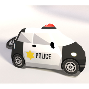 3D Polštářek Policie