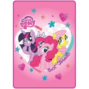 Detexpol Licenční akrylová deka pro děti My Little Pony 80x110