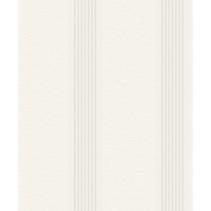 Luxusní papírová tapeta Holden Ambelside pruhy bílá 0,53x10,05 m