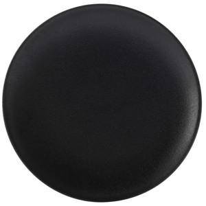 Mělký talíř 27,5 cm černý - edice Caviar - Maxwell & Williams