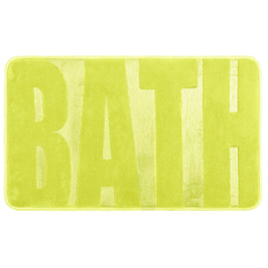 Koopman Koupelnová předložka Bath zelená, 45 x 75 cm