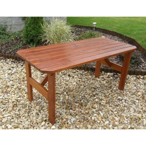 ORB - dřevěný zahradní stůl v rozměru 150 x 70 cm