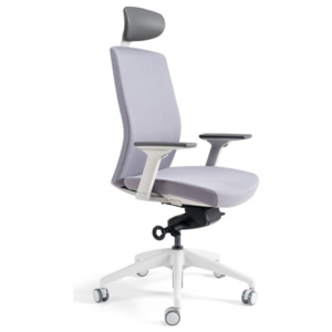 BESTUHL kancelářská židle J2 economic white SP J1 206 šedá