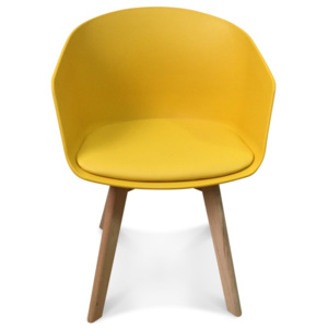 Sada 2 žlutých židlí Opjet Paris Scandinave
